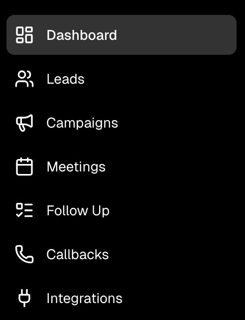 Close-up of dashboard stats cards